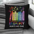 Equality Hurts No One Book Flower Rainbow Pride Month LGBTQ Pillowcase