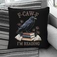 F-CAW-F Crow Book Lover Reader Gothic Humor Pillowcase