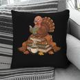 Fall Book Vintage Turkey Thanksgiving Reading Book Lovers Pillowcase