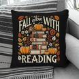 Fall In Love With Reading Book Autumn Pumpkins And Teachers Pillowcase