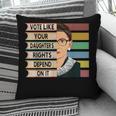 Feminist Ruth Bader Ginsburg RBG Quote Girl With Book Women Pillowcase Feminist Ruth Bader Ginsburg RBG Quote Girl With Book Women Pillowcase