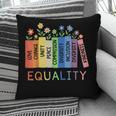 Floral Book Equality Human Rights Social Justice Peace Love Pillowcase Floral Book Equality Human Rights Social Justice Peace Love Pillowcase