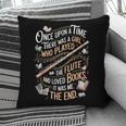 Flute And Books Marching Band Musician Flutist Flute Player Pillowcase