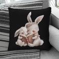 Funny Book Reading Quote For Women And Girls Rabbits Pillowcase Funny Book Reading Quote For Women And Girls Rabbits Pillowcase