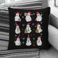 Ghosts Wearing Santa Hats Reading Books Christmas Book Lover Pillowcase