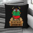 Girl Kid Reading Book Black History Month Bookworm Pillowcase