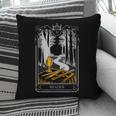 Gothic Book Lover Skeleton Pillowcase