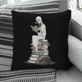 Gothic Librarian Halloween Books Tee For Teachers Pillowcase