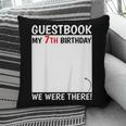 Guestbook 7th Birthday 7 Year Old Born 2018 Bday Pillowcase