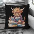 Highland Cow Reading Book Librarian Library Pillowcase Highland Cow Reading Book Librarian Library Pillowcase