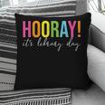 Hooray It's Library Day Teacher Reader Books Back To School Pillowcase Hooray It's Library Day Teacher Reader Books Back To School Pillowcase