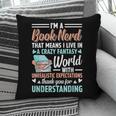 I'm a Book Nerd Bookworm Pillowcase