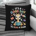 It's a Good Day To Read a Book Cute Giraffe Pillowcase