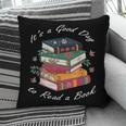 It's a Good Day To Read a Book Floral Stack Tee Pillowcase