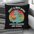 Just A Boy Who Loves Dragons And Books Kids Toddler Baby 5T Pillowcase Just A Boy Who Loves Dragons And Books Kids Toddler Baby 5T Pillowcase