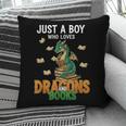 Just a Boy Who Loves Dragons And Books Reading Dragon Pillowcase Just a Boy Who Loves Dragons And Books Reading Dragon Pillowcase