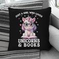 Just a Girl Who Loves Unicorns & Books Bookish Unicorn Love Pillowcase Just a Girl Who Loves Unicorns & Books Bookish Unicorn Love Pillowcase