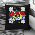 Ka-Pow 36 Years Old Comic Book 36th Birthday Super Hero Pillowcase
