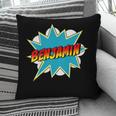 Kids Boys Benjamin Name Personalized Superhero Comic Book Pillowcase