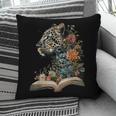 Leopard Book Flower Pillowcase Leopard Book Flower Pillowcase