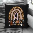 Leopard Teacher Wild About Reading Books Reader Librarian Pillowcase