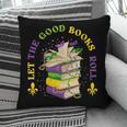 Let The Good Books Roll Mardi Gras Reading Pillowcase