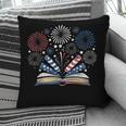 Librarian 4th July Book Lover Bookworm Patriotic Books Pillowcase