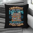 Librarian Book Lover Library Librarian Pillowcase