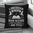 Librarian Because Book Wizard Library Humor Pillowcase Librarian Because Book Wizard Library Humor Pillowcase