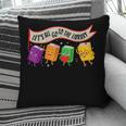 Librarian Let's All Go To The Library Cute Groovy Book Lover Pillowcase