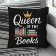 Librarian Queen Of The Books Book Reading Library Pillowcase