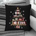 Library Books Christmas Tree Teacher Xmas Snowflake Pillowcase