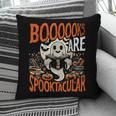 Library Halloween Book Lover Ghost With Books Pillowcase