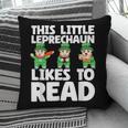 This Little Leprechaun Likes To Read St Patrick's Day Book Pillowcase This Little Leprechaun Likes To Read St Patrick's Day Book Pillowcase
