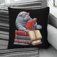Manatee Reading Books Matching Bookworm Readers Librarian Pillowcase Manatee Reading Books Matching Bookworm Readers Librarian Pillowcase