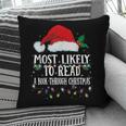 Matching Christmas PJS Most Likely To Read A Book Pillowcase Matching Christmas PJS Most Likely To Read A Book Pillowcase