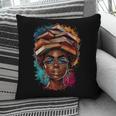 Melanin Girl Afro Book Lover Librarian Teacher Student Pillowcase