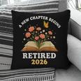 A New Chapter Begins Retired 2026 Floral Book Butterfly Tee Pillowcase A New Chapter Begins Retired 2026 Floral Book Butterfly Tee Pillowcase