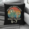 How Many Nights a Week Should You Read 67 Book Reading Meme Pillowcase How Many Nights a Week Should You Read 67 Book Reading Meme Pillowcase