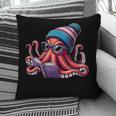 Octopus Reading Book Kraken Book Lover Pillowcase