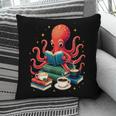Octopus Reading Books Tea Coffee Pillowcase