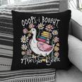Oops I Bought Another Book Goose Bookish Pillowcase