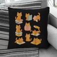 Orange Cats Reading Books Cat Lover Pillowcase