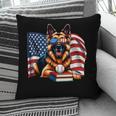 Patriotic German Shepherd Dog Books Baseball American Flag Pillowcase Patriotic German Shepherd Dog Books Baseball American Flag Pillowcase