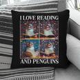 Penguin Love Reading And Penguins Child Book Lover Pillowcase