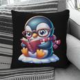Penguin Reading a Book Animal Pillowcase Penguin Reading a Book Animal Pillowcase