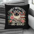 Ragdoll Lover Ragdoll Cat Ragdolls And Books Pillowcase