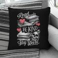 Read Books Be Kind Stay Weird Skeleton Heart Reading Alt Pillowcase Read Books Be Kind Stay Weird Skeleton Heart Reading Alt Pillowcase