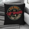 Read Books Lift Weights Fight Fascists Reading Lover Bookish Pillowcase