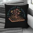 I Read Past My Bedtime Book Flower Butterfly Moon Bookish Pillowcase